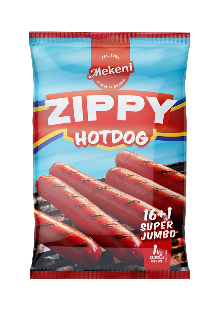 Zippy Hotdog Super Jumbo 1kg